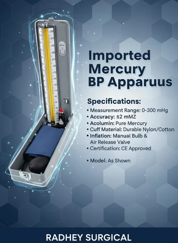 BP Apparatus Mercury Imported