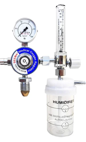 Oxygen Regulator Single Gauge
